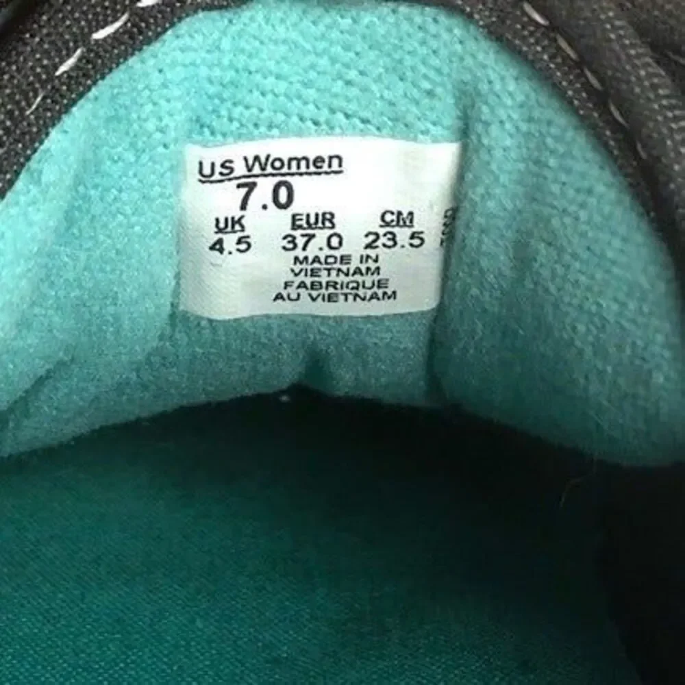 VANS Dark Blue,Aqua lined Double Layer Sneakers Women's Size 7